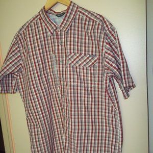 Eddie Bauer Tall X-Large Short Sleev Button Down Shirt